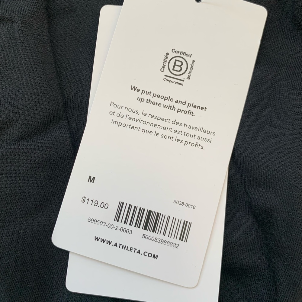 Athleta Balance Sweatshirt in black - Picture 10 of 13